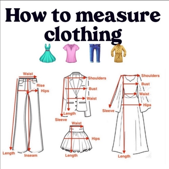 How to measure guide💖 - Picture 1 of 8